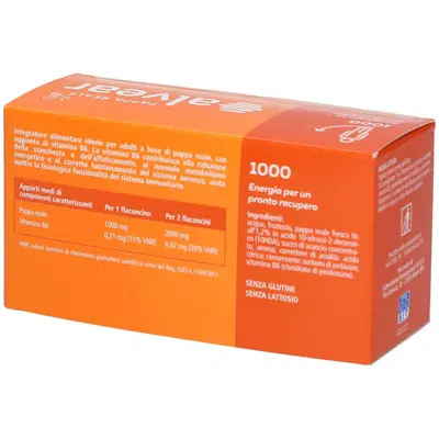 ALVEAR 1000 PAPPA REALE 10 FLACONCINI GUSTO ARANCIA ALVEAR 1000 PAPPA REALE 10 FLACONCINI GUSTO ARANCIA