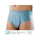 ORIONE 515 CINTOSLIP ERNIARIO UOMO APERTO CON PELOTTE IN COTONE AZZURRO 6