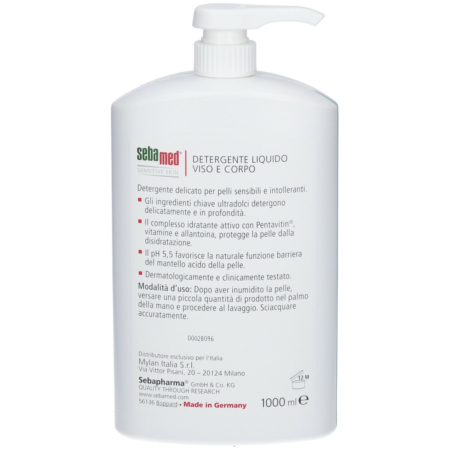 SEBAMED DETERGENTE LIQUIDO 1 LITRO