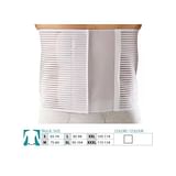 ORIONE 3090 FASCIA REGOLABILE TESSUTO MILLERIGHE ALTEZZA CM 28 BIANCO XL