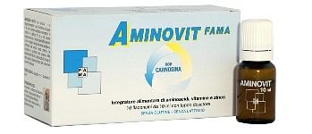 Aminovit Fama Carnosina 10 Flaconcini 10 Ml