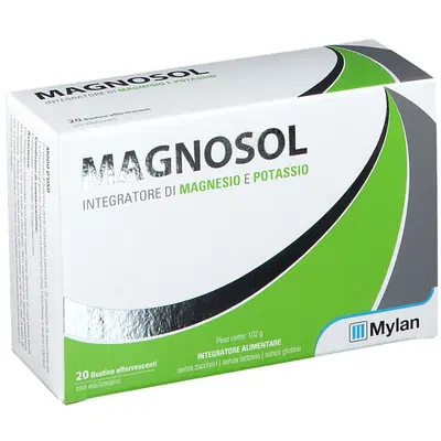 MAGNOSOL 20 BUSTINE EFFERVESCENTI MAGNOSOL 20 BUSTINE EFFERVESCENTI