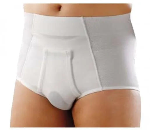 ORIONE 316 CINTOSLIP ERNIARIO UOMO APERTO CON PELOTTE BIANCO 8