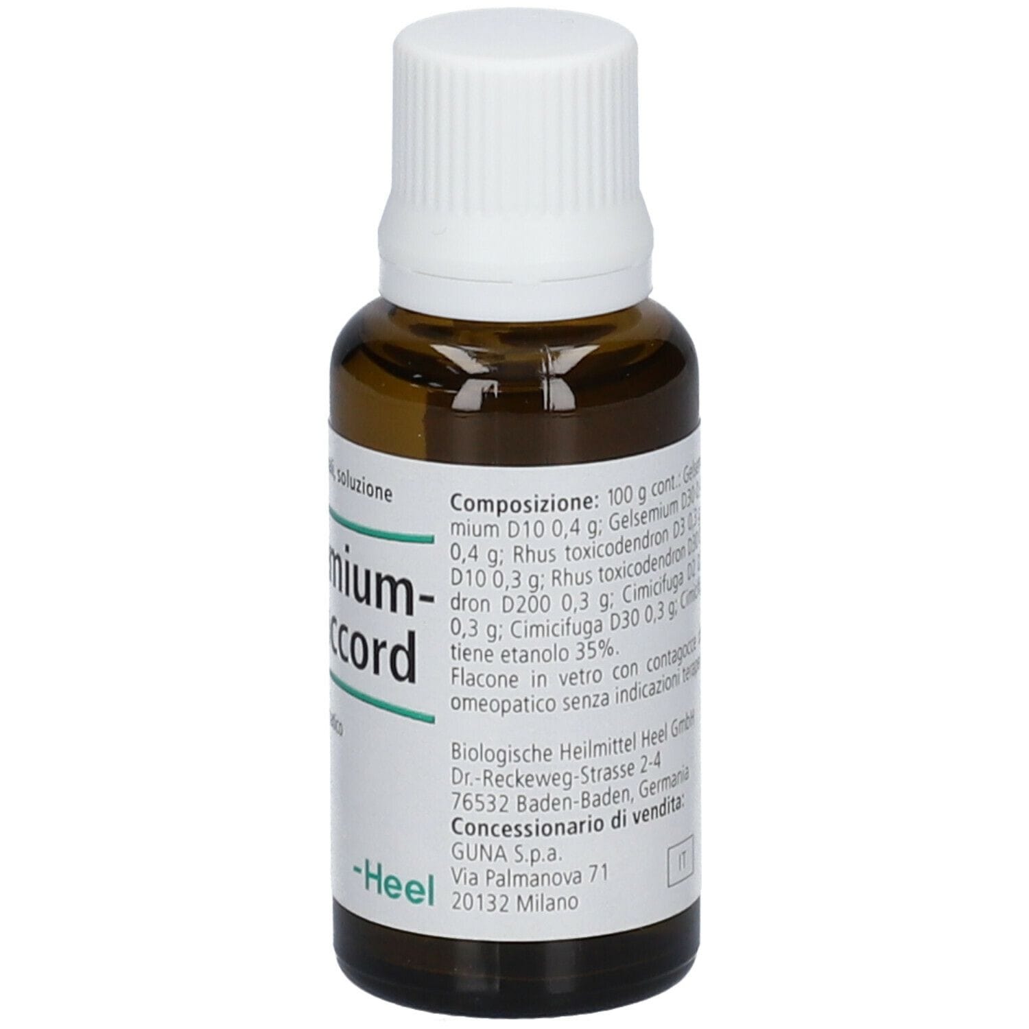 GELSEMIUM HOMACCORD GOCCE 30 ML