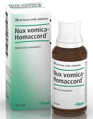 HEEL NUX VOMICA HOMACCORD GOCCE 30 ML HEEL NUX VOMICA HOMACCORD GOCCE 30 ML