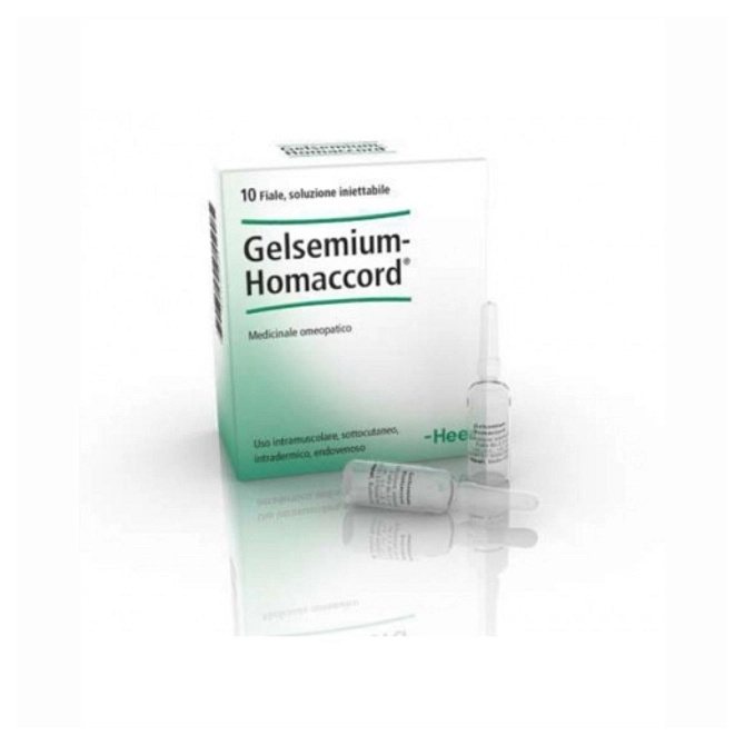 Heel Gelsemium Homaccord 10 Fiale Da 1,1 Ml L'una