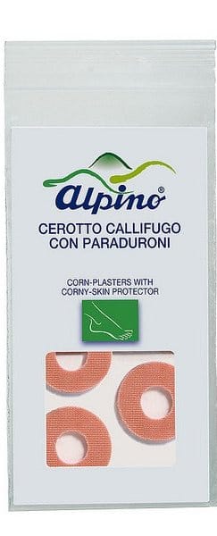 Cerotto callifugo Alpino con 4 paraduroni autoadesivi