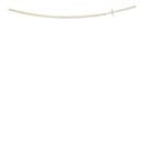 SONDA PER URETEROCUTANEOSTOMIA IN POLIURETANO WIRUTHAN TRASPARENTE LINEA RADIOPACA CON ALETTE LUNGHEZZA 30 CM DIAMETRO 3,5 MM PUNTA CON FORO CENTRALE