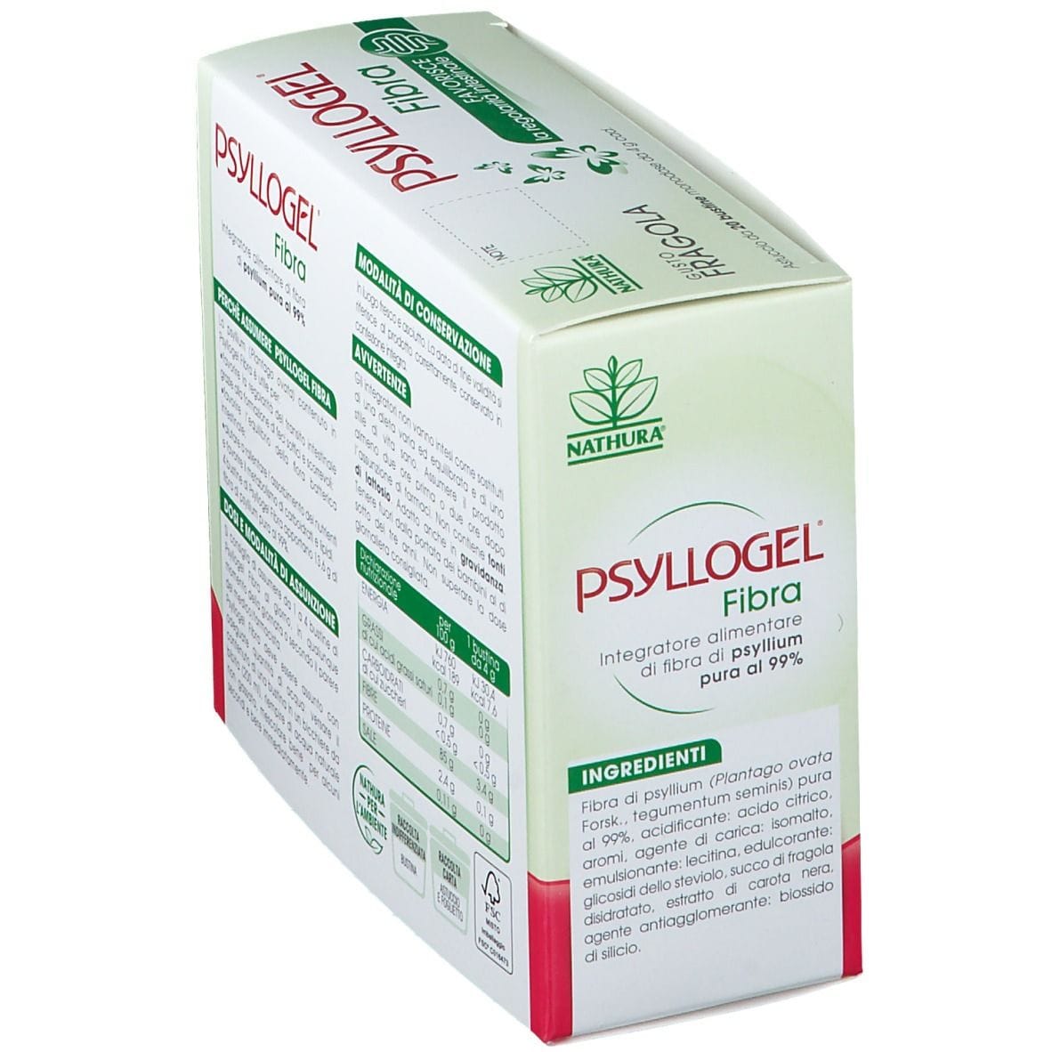 PSYLLOGEL FIBRA FRAGOLA 20 BUSTINE