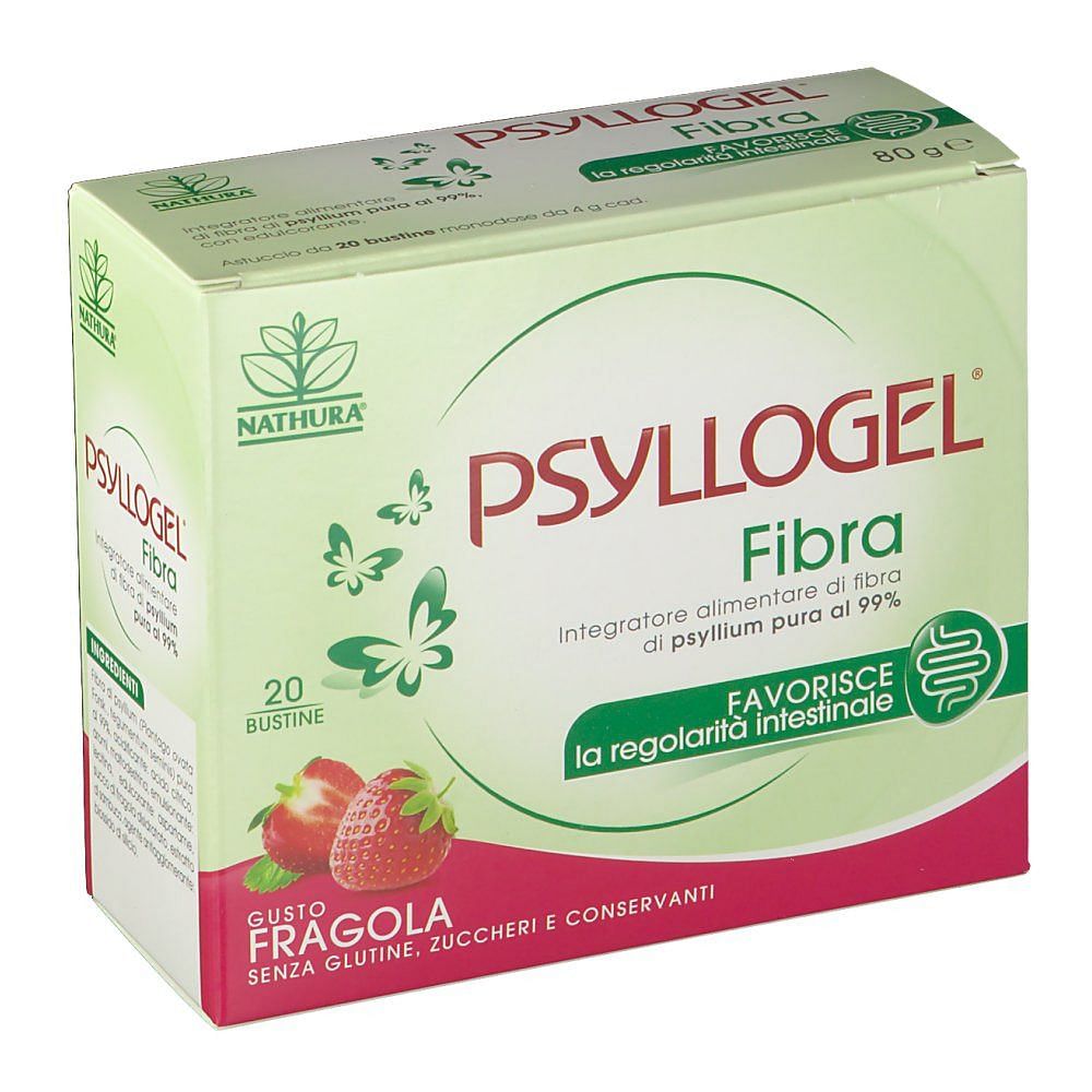 Psyllogel Fibra Fragola 20 Bustine