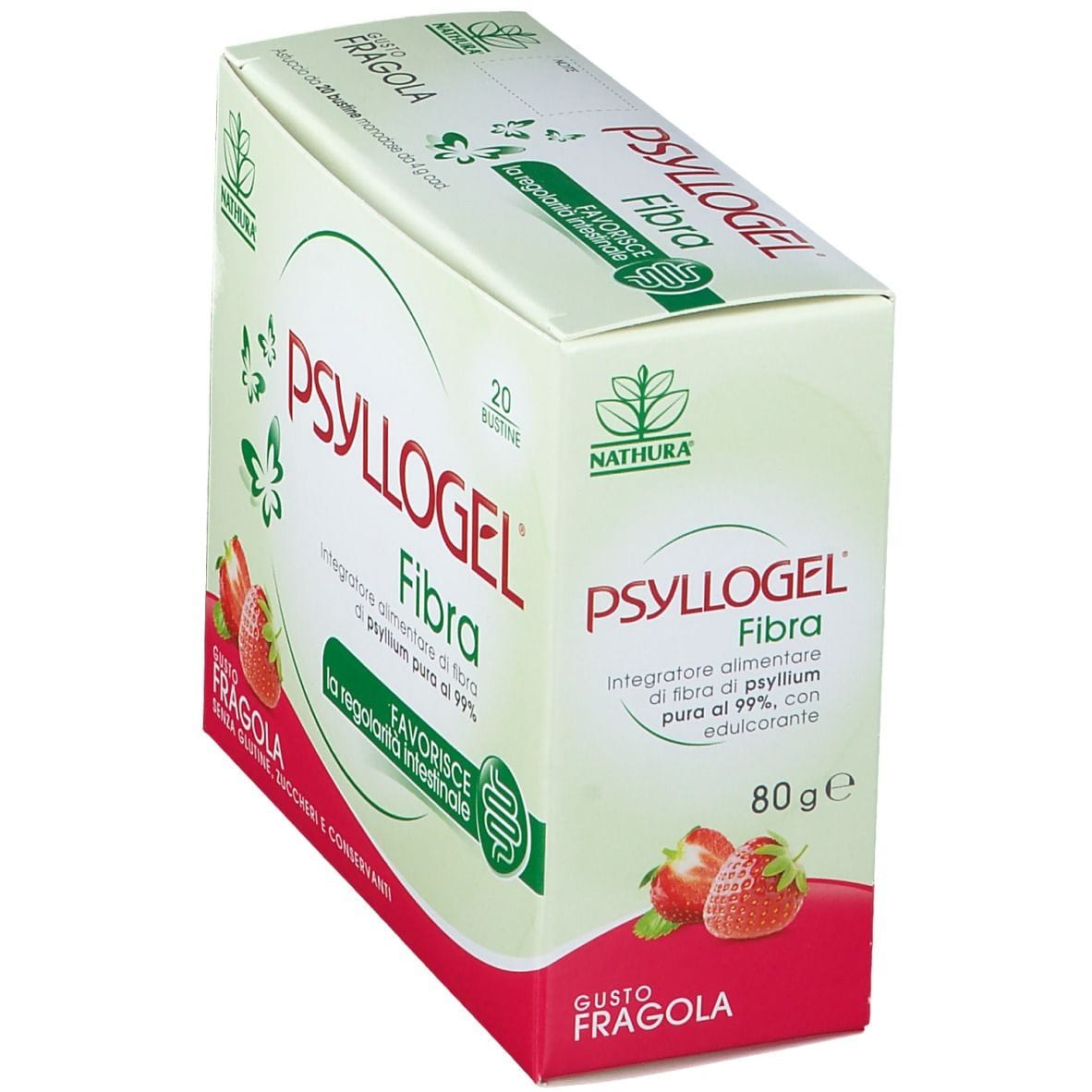 PSYLLOGEL FIBRA FRAGOLA 20 BUSTINE