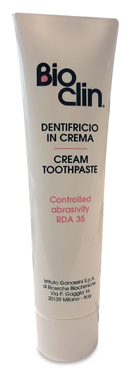 Dentifricio Bioclin in crema al fluoro, 100ml