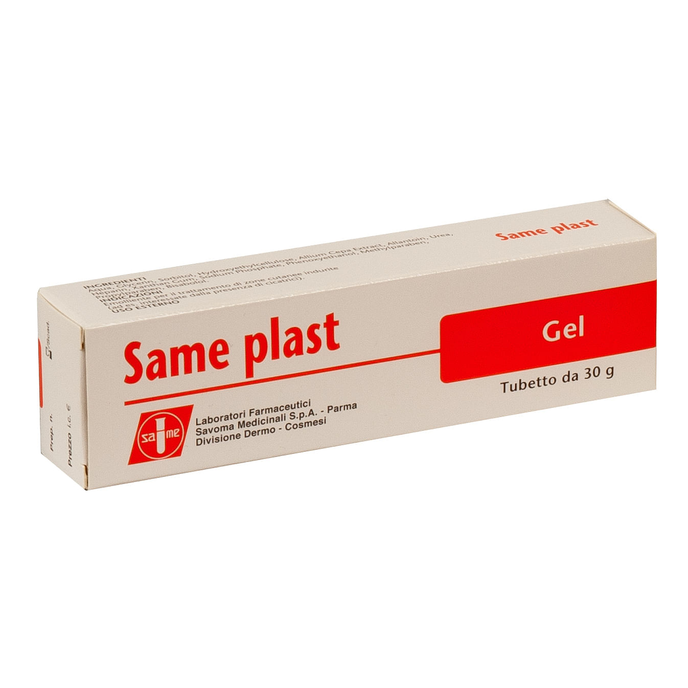 Same Plast Gel Emolliente Tubo 30 G