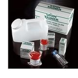 CONTENITORE PER FECI IN POLIPROPILENE COPRO TAINER 60ML. TAPPO A VITE ED ETICHETTA. CONFEZIONE SINGOLA IN ASTUCCIO