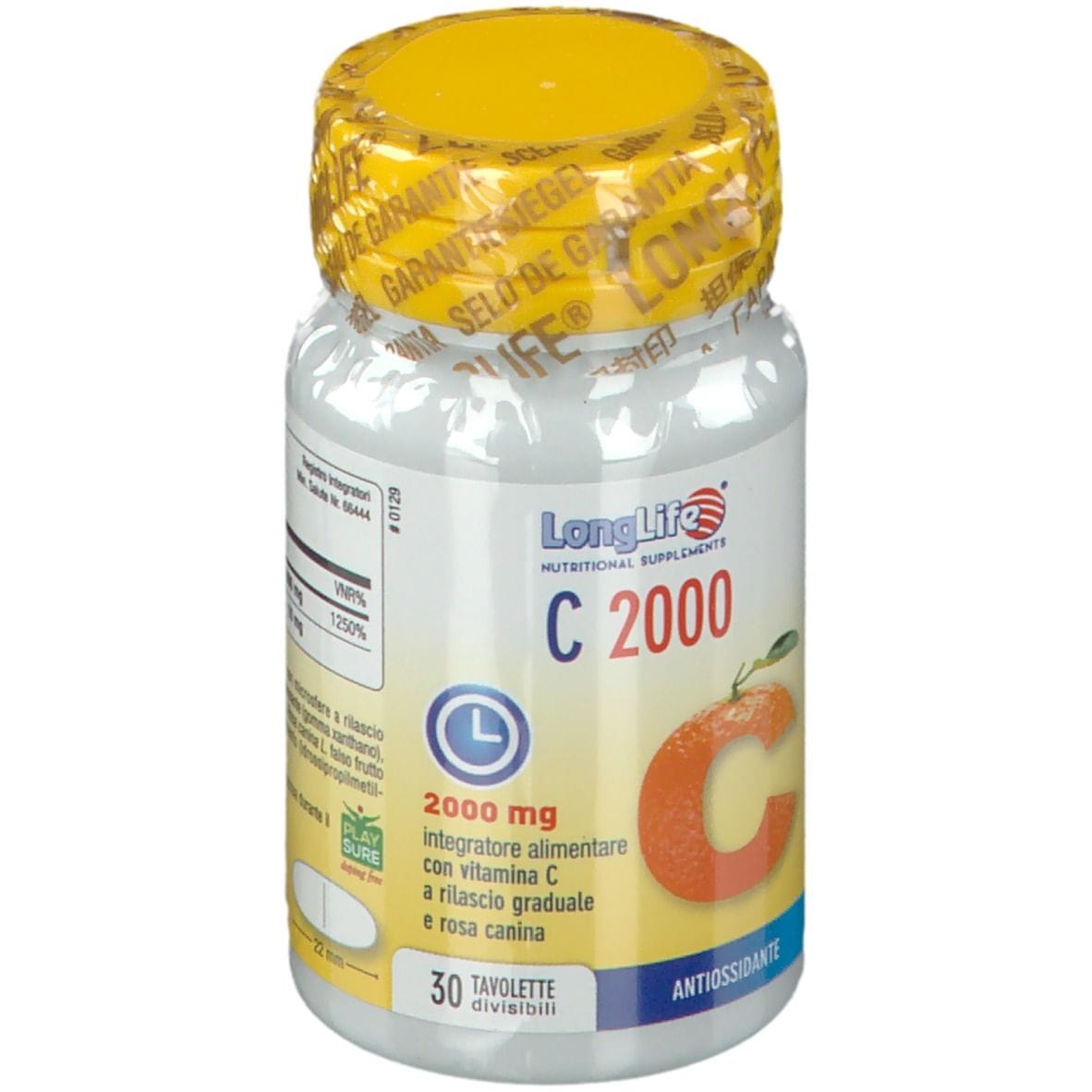 LONGLIFE C 2000 30 TAVOLETTE DIVISIBILI SENZA GLUTINE