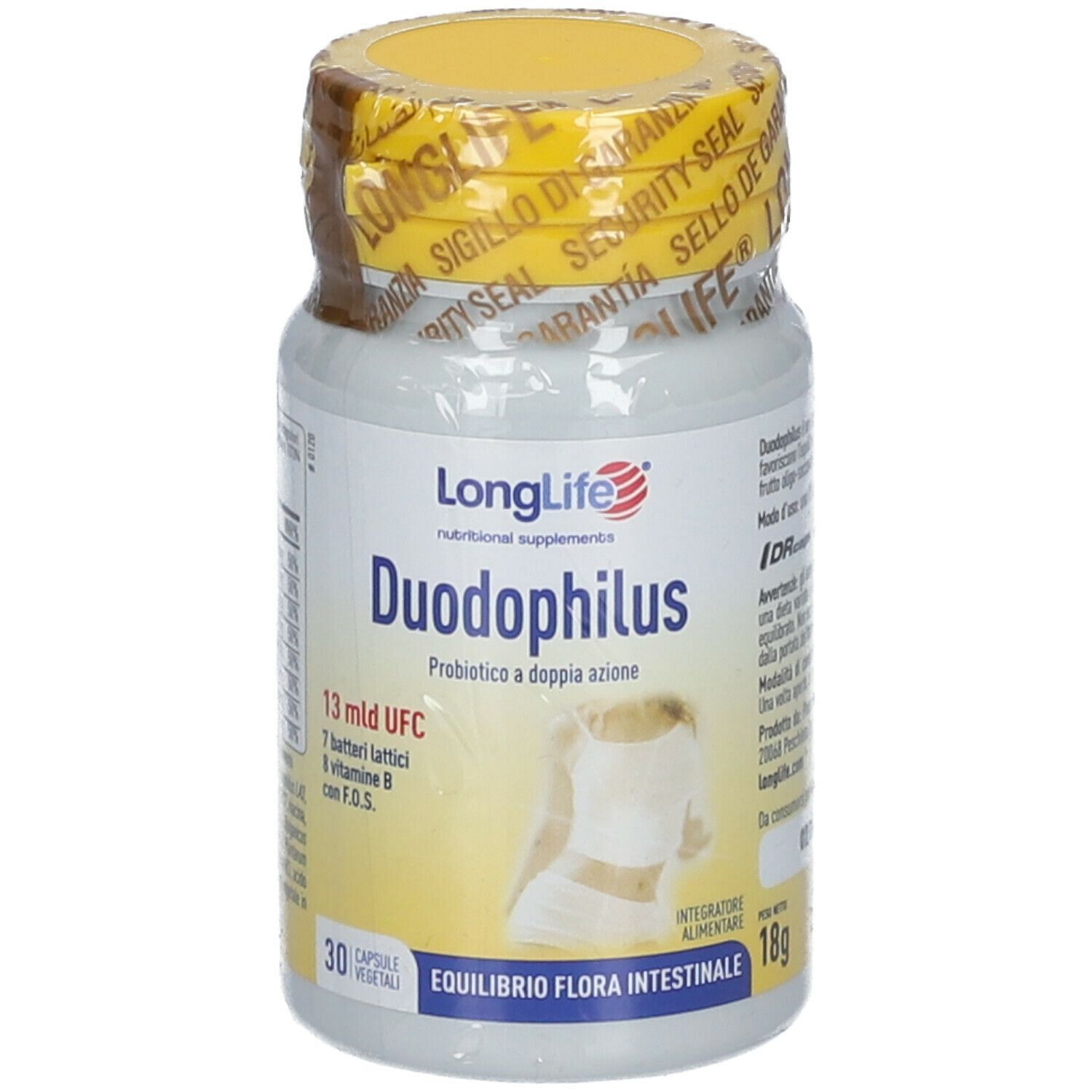 Longlife Duodophilus 30 Capsule Vegetali