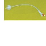 CATETERE URETRALE FOLEY IN PURO SILICONE CH22 TRE VIE. PUNTA IN NELATON, CAPACITA' DEL PALLONCINO 10ML. SUPERFICIE LISCIA