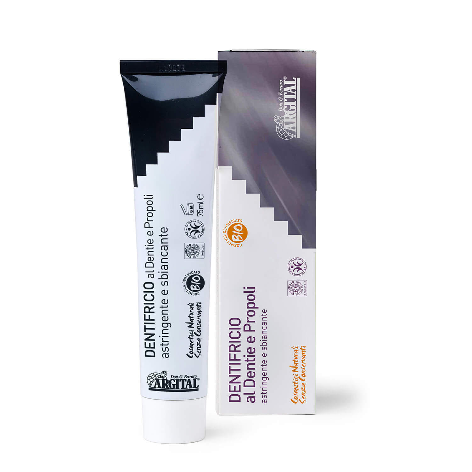 Dentifricio naturale Bital-Dentie con propoli e menta, 75ml