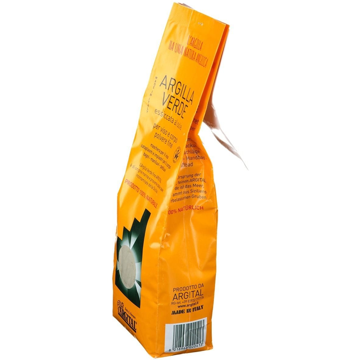 Argilla Verde Fine Argital 1000g, trattamento cutaneo