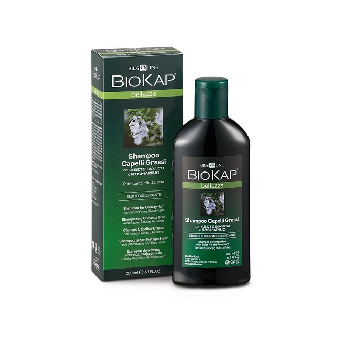 Biokap Bellezza Shampoo Capelli Grassi 200 Ml Biosline