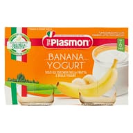 PLASMON OMOGENEIZZATO YOGURT BANANA 120 G X 2 PEZZI