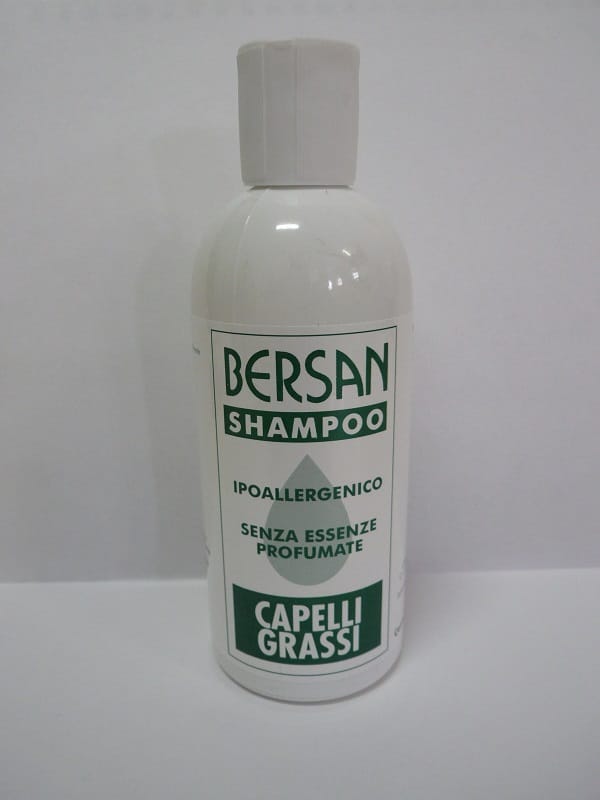 Shampoo Bersan per Capelli Grassi con Vitamine, 250ml