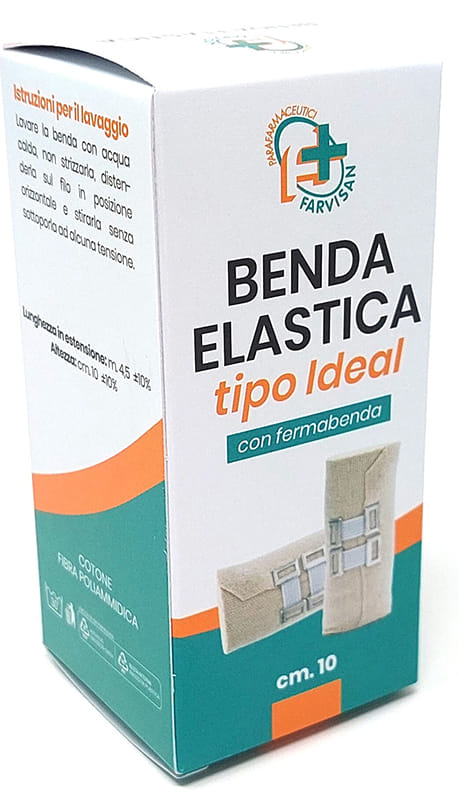 Benda elastica Ideal in cotone e poliammide, 10cm