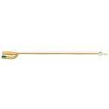 CATETERE FOLEY CH18 PUNTA CHIUSA 2 VIE 2 FORI LATERALI IN LATTICE RICOPERTO DI SILICONE 1 PEZZO