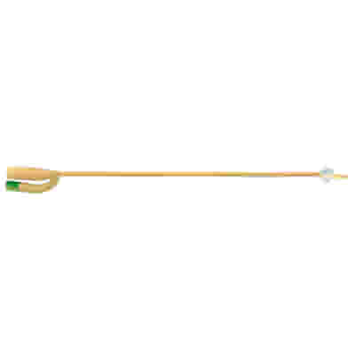 Catetere Foley CH22 in Lattice Siliconato, 2 Vie 2 Fori