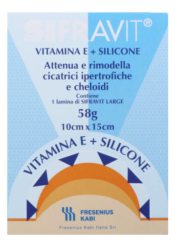 SIFRAVIT PLACCA SILICONE 15X10 CM 1 PEZZO