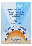 PLACCA IN SILICONE E VITAMINA E SIFRAVIT DIMENSIONI 15X10CM. INDICATA NEL TRATTAMENTO DI CHELOIDI E CICATRICI IPERTROFICHE CONSEGUENTI AD INTERVENTI C HIRURGICI, USTIONI, E FERITE