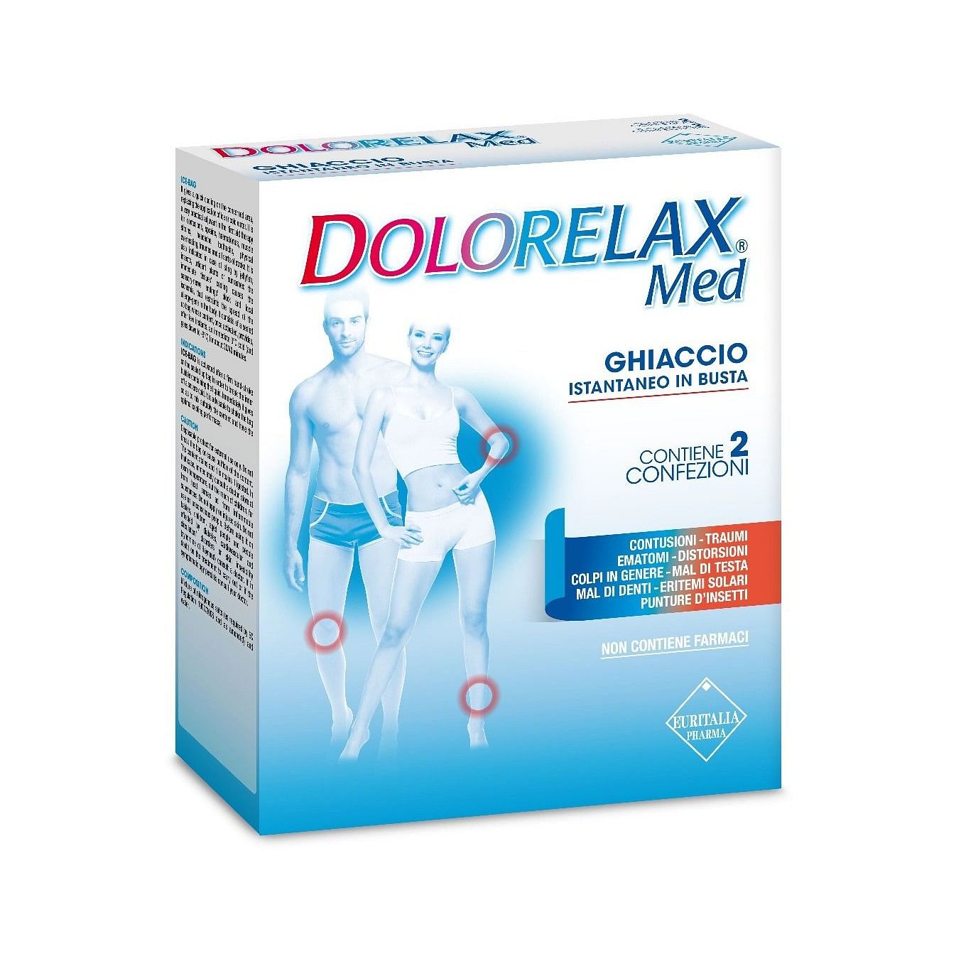 Dolorelax Ice Bag Ghiaccio Busta 2 Pezzi