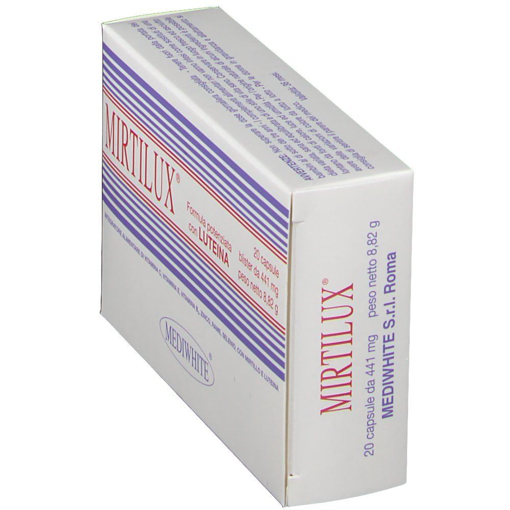 MIRTILUX 20 CAPSULE 441 MG