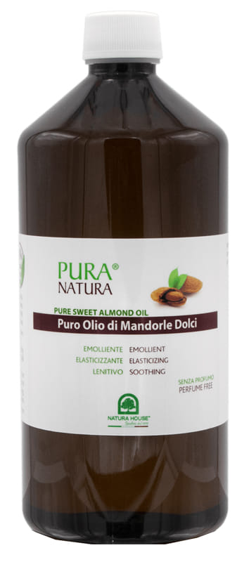 Olio di Mandorle Dolci puro spremitura a freddo 1000ml