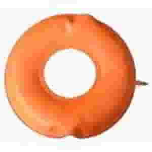 Cuscino gonfiabile ad anello Deluxe con pompa, 43cm