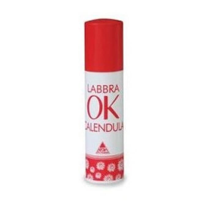 Stick labbra Labbra OK Calendula SPF 15 con burro karité