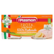 PLASMON OMOGENEIZZATO TROTA VERDURE 80 G X 2 PEZZI