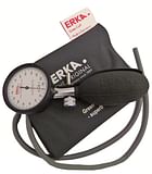 SFIGMOMANOMETRO ANEROIDE KOBOLD ERKA  SCALA DA 300 MMHG CON SUDDIVISIONE DI 2 MM  MANOMETRO DI PRECISIONE IN ALLUMINIO ANODIZZATO E MONOPALLA INCORPORATA  MODELLO A 1 TUBO