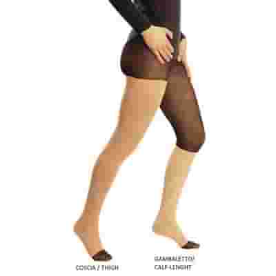ORIONE 402 GAMBALETTO K2 MMHG 30 PUNTA APERTA PAIO BEIGE 2