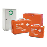 CASSETTA PRONTO SOCCORSO VUOTA METALLICA 46X30X14