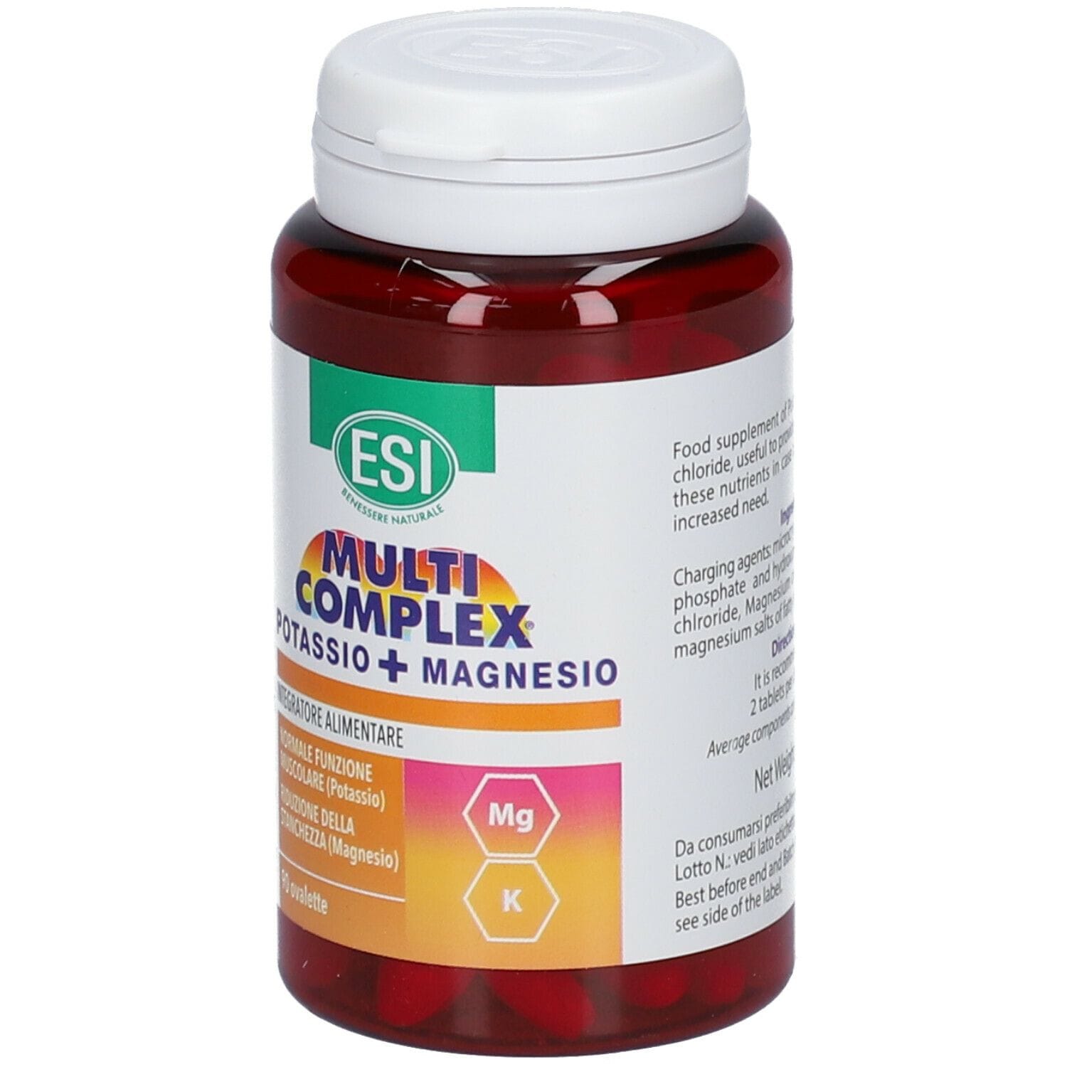 ESI MULTICOMPLEX POTASSIO MG 90 OVALETTE