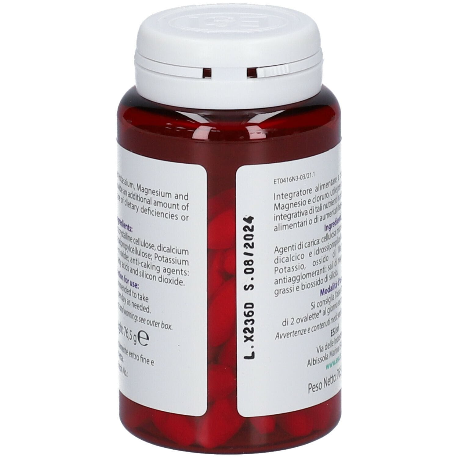 ESI MULTICOMPLEX POTASSIO MG 90 OVALETTE