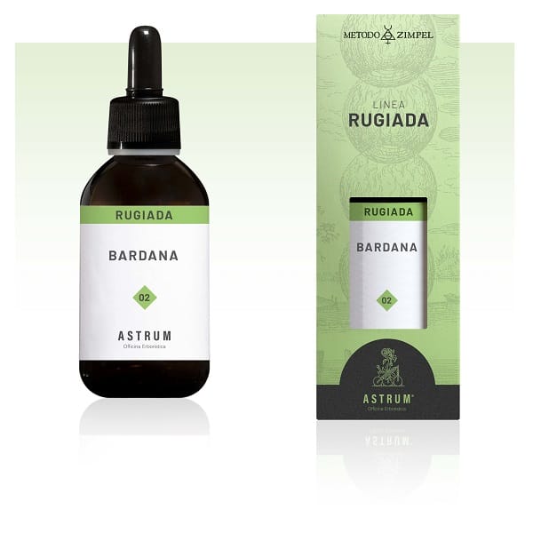 Tintura Bardana Astrum Rugiada, 50ml per la pelle