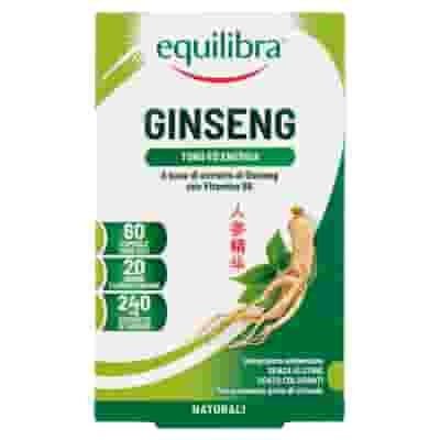 Integratore Equilibra Ginseng con Vitamina B6, 60 perle