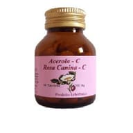 Integratore Acerola e Rosa Canina per le difese, 90 tavolette