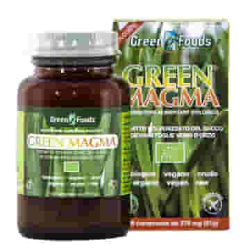 Integratore Green Magma succo di orzo biologico, 136 tavolette