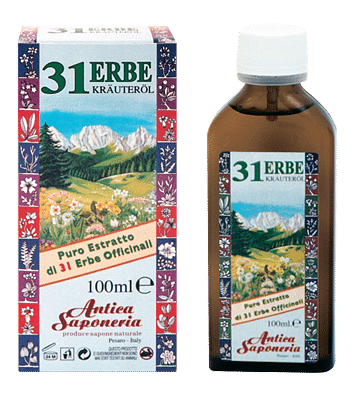 OLIO 31 BOTTIGLIA VETRO  100 ML