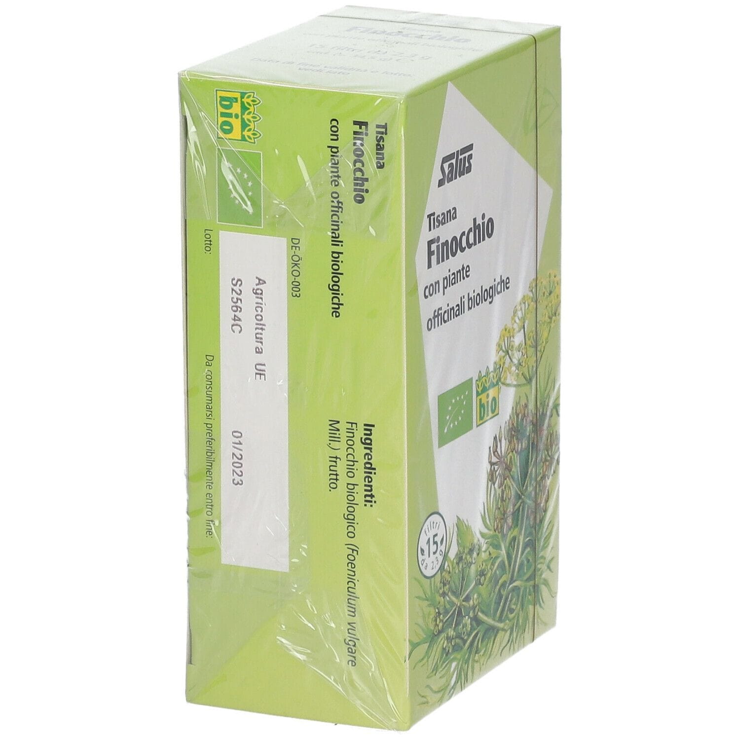 FINOCCHIO TISANA 15 FILTRI BIO
