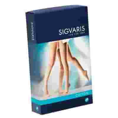 SIGVARIS 504 CCL3 GAMBALETTO TRADITIONAL LUNGO PUNTA APERTA BEIGE S PLUS