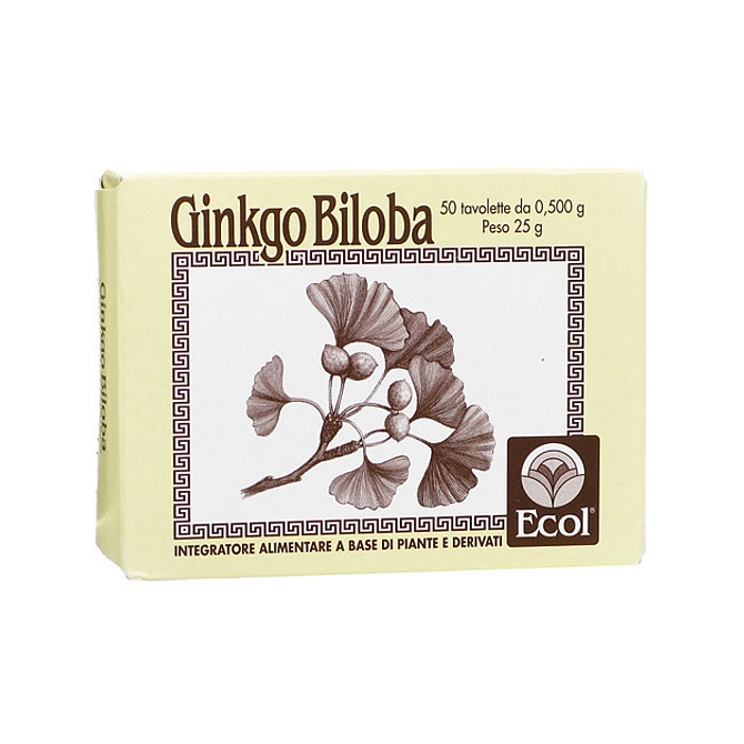 Ginkgo Biloba 50 Tavolette 804